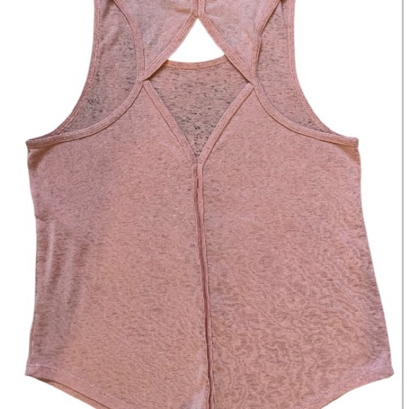 Athleta Light Pink Sporty Tank Top size small - Picture 3 of 6